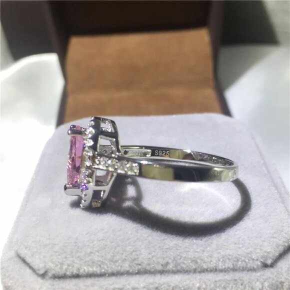 Pink Sapphire Ring - Picture 2 of 3